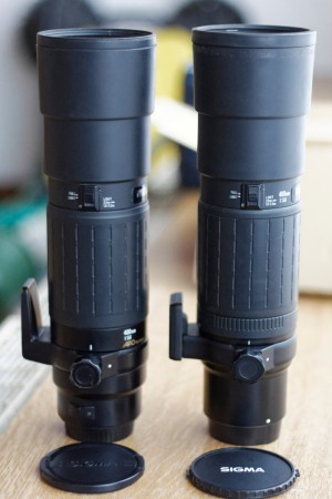 Version 2 (moteur) et 3 (HSM) du Sigma 400mm f5.6 APO MACRO